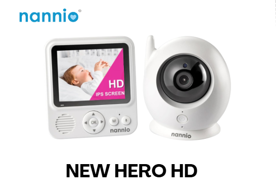 Cámara Monitor Para Bebé New Hero HD