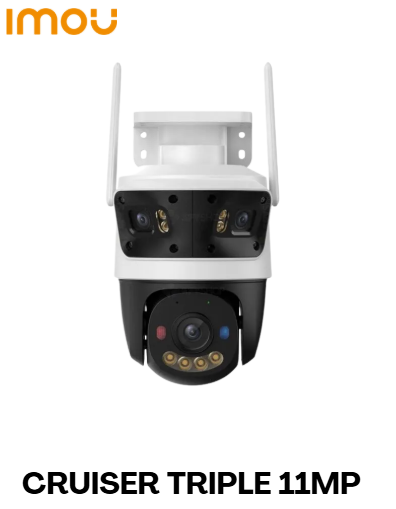 Cámara Cruiser TRIPLE 11MP