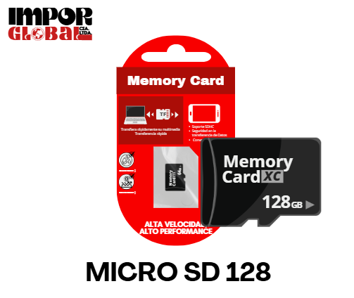Memoria Micro SD 128